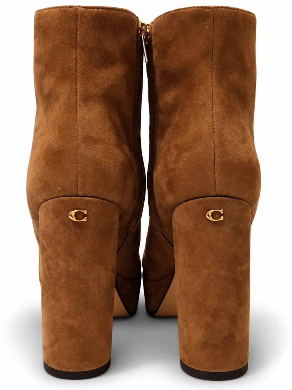 Coach Sueded Platform Boots - Women's Size, 9.